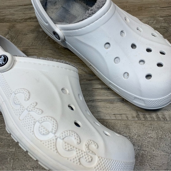 CROCS Classic Clogs Faux Fur Lined Slingback Unisex - Picture 9 of 11